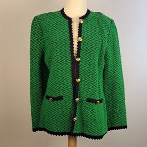 Exquisite Vintage Bergdorf Goodman Wool Blazer - image 1